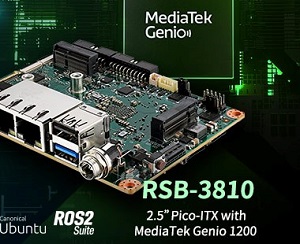 어드밴텍, AI 추론 능력 제공하는 2.5인치 Pico-ITX SBC 발표